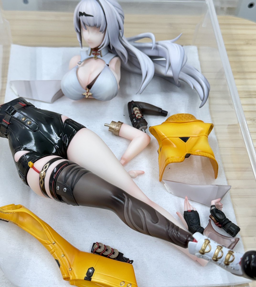 ご好評につき、
改めて製作中の
作品紹介させていただきます。

Cerberus Project 様の新作

ゼンレスゾーンゼロ
「儀玄」

イベント展示作例　製作中です！

原型：A4様 <a href="/tls1838/">A4</a>
キット販売：Cerberus Project 様<a href="/bellday/">シキ＠Cerberus Project広報 / となモ8 B03</a>

#ゼンゼロ  　#zzzero