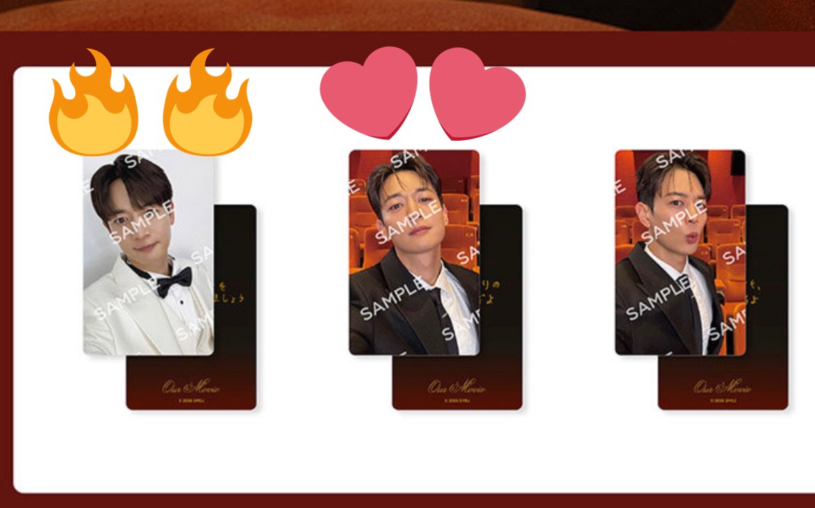 2026 BEST CHOI's MINHO「Our Movie」in JAPAN トレカ
譲💕
求🔥
明日会場で交換希望です、よろしくお願いいたします！