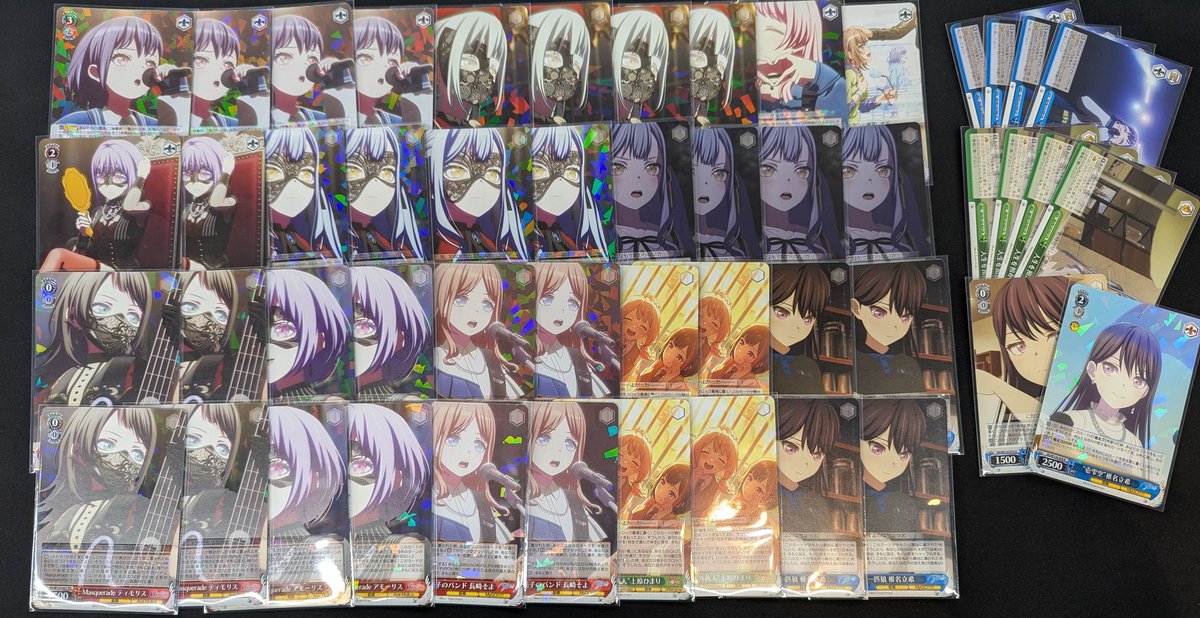 バンドリ　ヴァイス　WS デッキ　レア ヴァイス Roselia デッキ バンドリ ヴァイス Roselia デッキ バンドリ