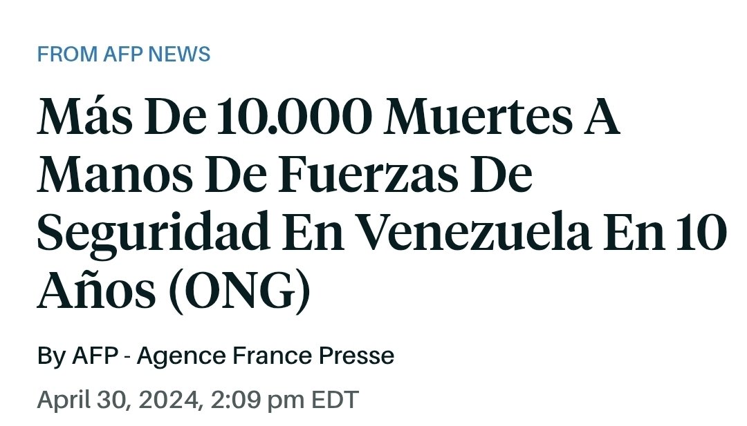 <a href="/J_Zaragoza_/">José Zaragoza</a> Se llama Zaragoza. Monta un escándalo por un asesinato que será investigado y condenado pero se calla ante el asesinato de 10.000 venezolanos por el régimen asesino que blanquea.