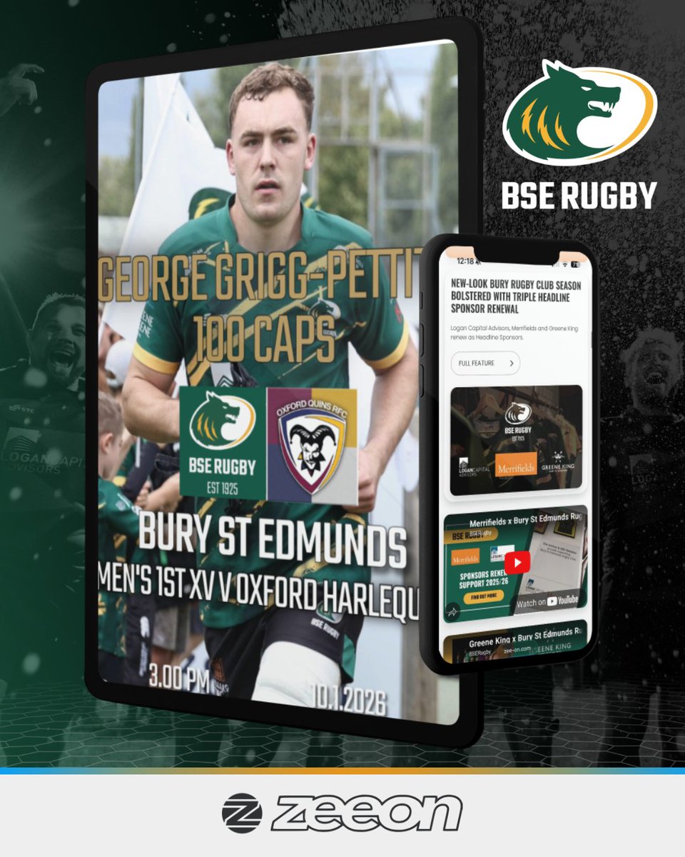 Check out our free matchday programme ahead of today's game. It includes:

🎤 A message from DoR James Shanahan
👋Welcome from Chairman Craig
💯 100 Caps for GGP
📃 Teamsheet
🏆League Table
➕ Much more!

zee-on.com/gamehubplus/bs…