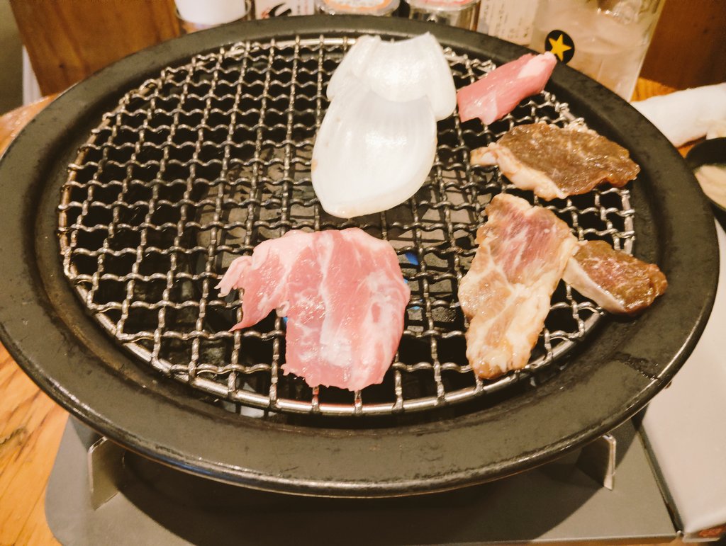 sumirezora's tweet image. 爸爸とジンギスカン(ง•ω•)ว♪ジンギスカン🎶ジンギスカン🐑してきたﾖ꒰ Ꮚ'ꈊ'Ꮚ ꒱ﾒｪｰ