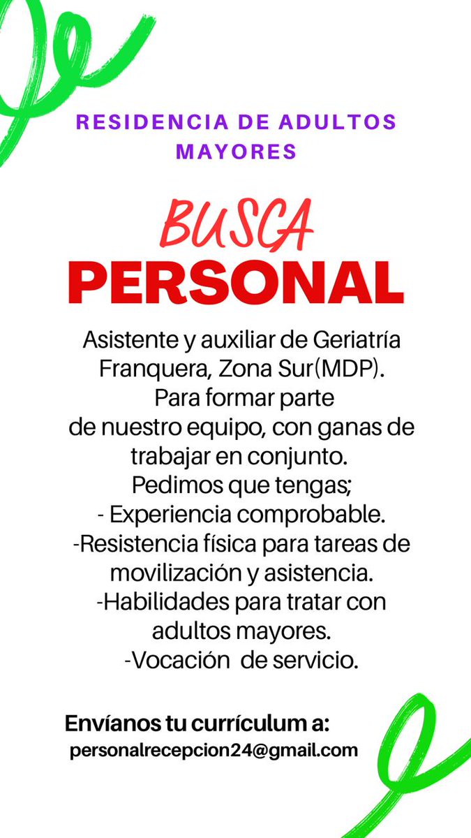 Empleo Trabajo en Mar del Plata 

#Empleo #Trabajo #BolsaDeTrabajoCITMDP #MarDelPlata  #MDP #MDQ #Temporada #Oportunidad #CV #Curriculum #Oportunidades #BuenosAires #Argentina .