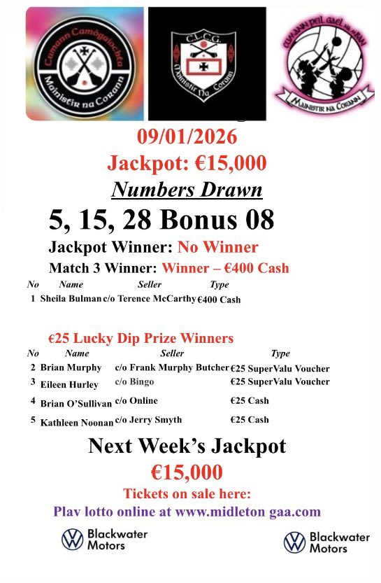 Midleton GAA tweet media