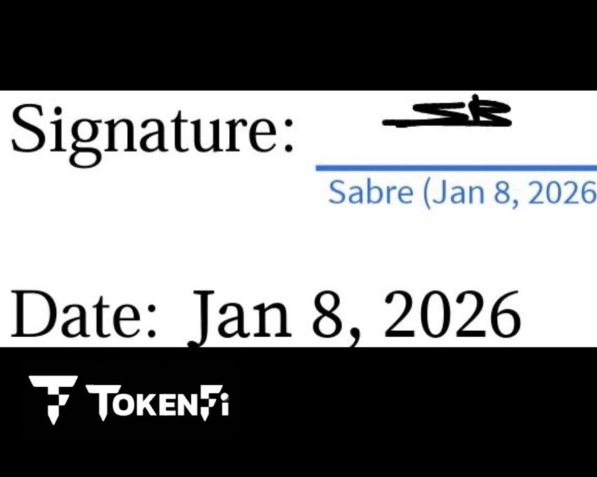 SabreEthereum @tokenfi $TOKENFI ? What did u sign? 👀 $TOKEN Tokenfi LFG