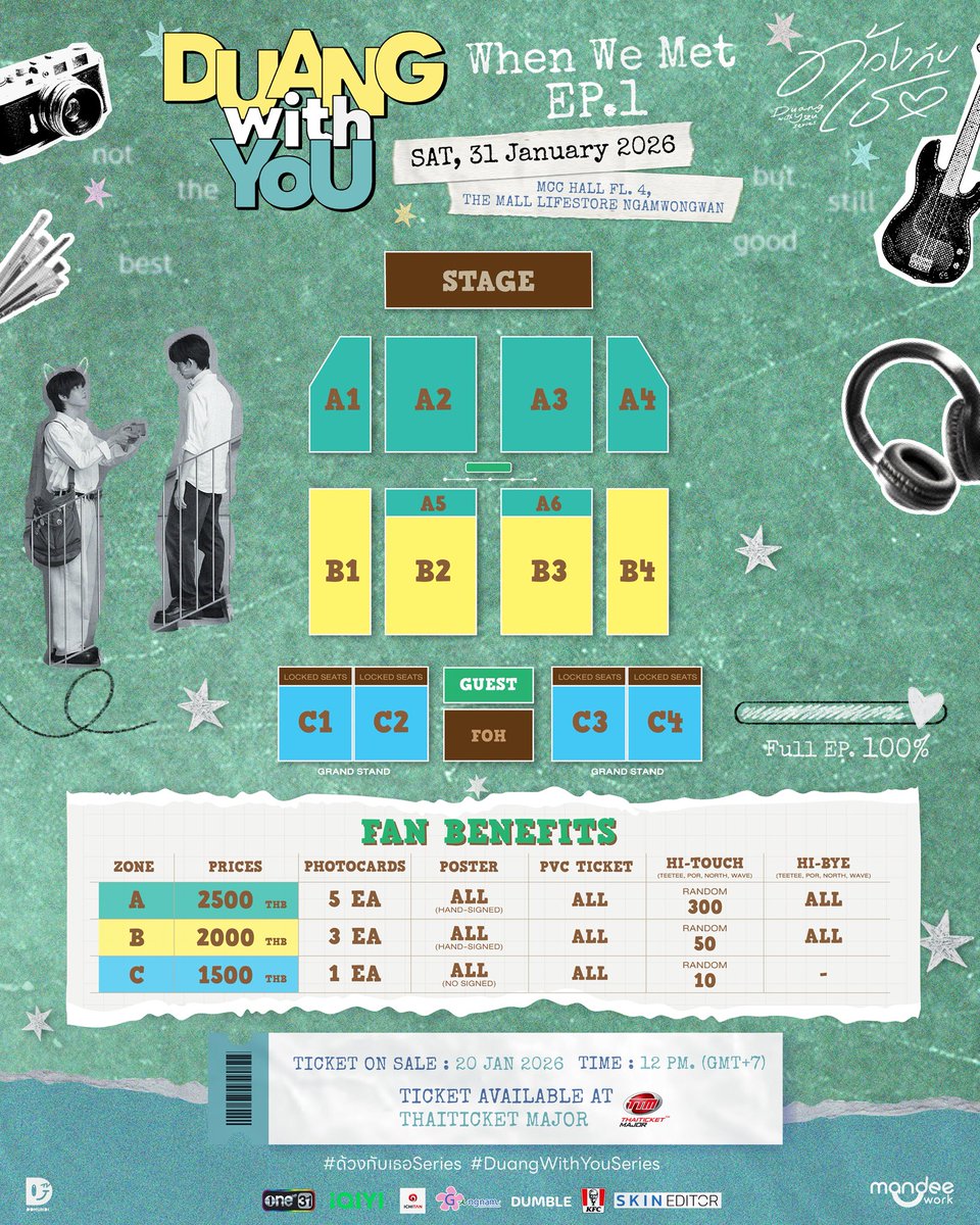 DuangWithYou's tweet image. 𝗗𝗨𝗔𝗡𝗚 𝗪𝗜𝗧𝗛 𝗬𝗢𝗨
𝗪𝗵𝗲𝗻 𝘄𝗲 𝗺𝗲𝘁 𝗘𝗣.𝟭 🎨🎧

เตรียมรับชมความขี้อ้อนของเจ้าด้วงแมลงนักรัก กับภารกิจจีบหนุ่มฮอตอย่างคุณฉินใน ‘ด้วงกับเธอ EP.1’ แบบ Full EP. 100% ! งานนี้เตรียมกุมหัวใจไว้ให้ดี แล้วมาเจอกันนะคะคุณมามี๊ ~ 💕✨

🗓️ : 31 January 2026
📍 : MCC HALL FL.4,…