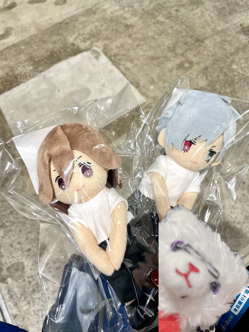 ←しずしずとやってきた素体のぬす 綺麗なおべべ着て飴もらってくつろいでるぬす→