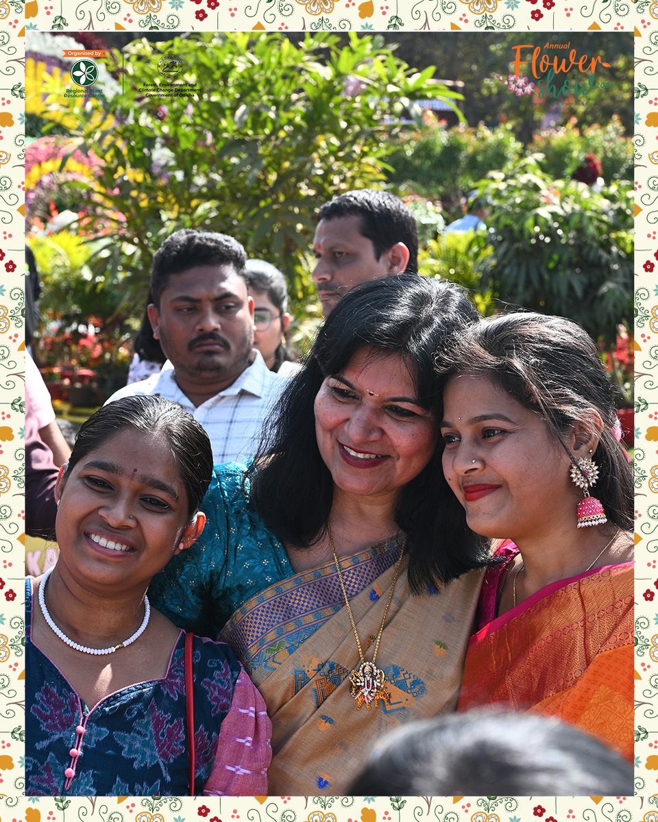 RPRC_Odisha's tweet photo. Hon’ble MP Aparajita Sarangi Graces AFS 2026
A strong voice for green, liveable cities, she applauded RPRC’s efforts to connect citizens with nature.
@ForestDeptt @AprajitaSarangi @odisha_tourism
#AnnualFlowerShow #ekamrakanan #RPRC https://t.co/yu8L5hb73a