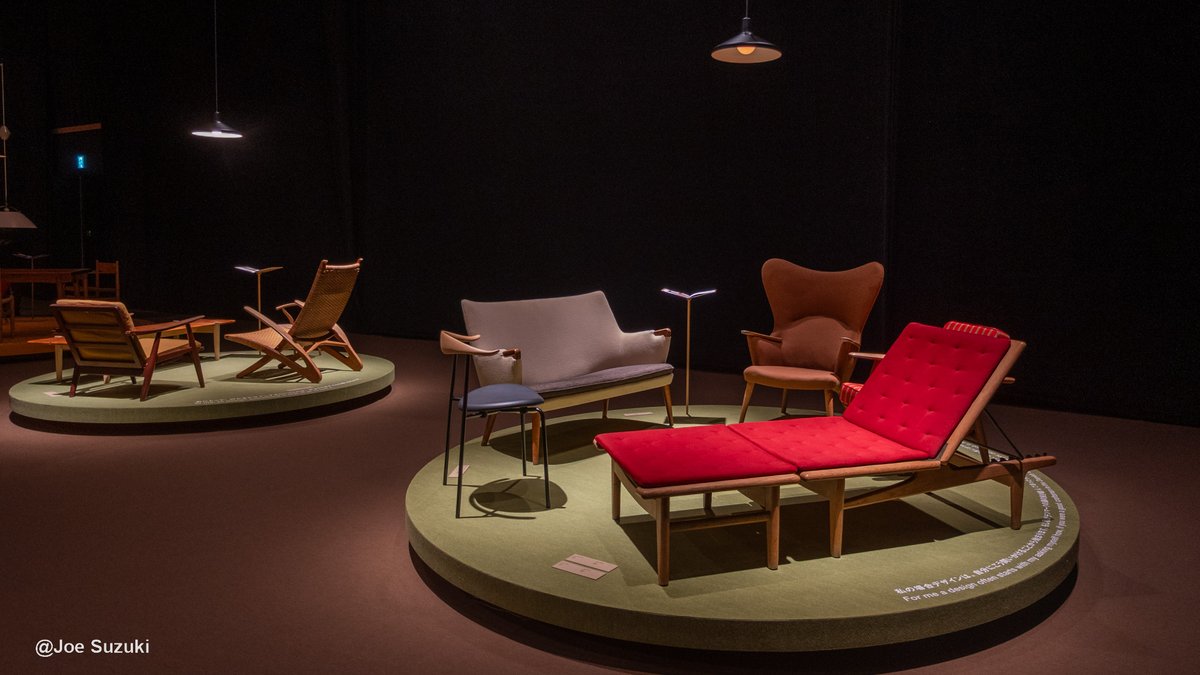 渋谷のヒカリエホールの「織田コレクション　ハンス・ウェグナー展　至高のクラフツマンシップ」のトークイベントへ。
今回は、椅子だけでも約160点が出展されている、世界レベルの大規模回顧展。
1時間では、殆ど見切れない。
もう一度行かないと。

会期は1月18日まで。<a href="/BunkamuraMuseum/">Bunkamura ザ・ミュージアム公式</a>