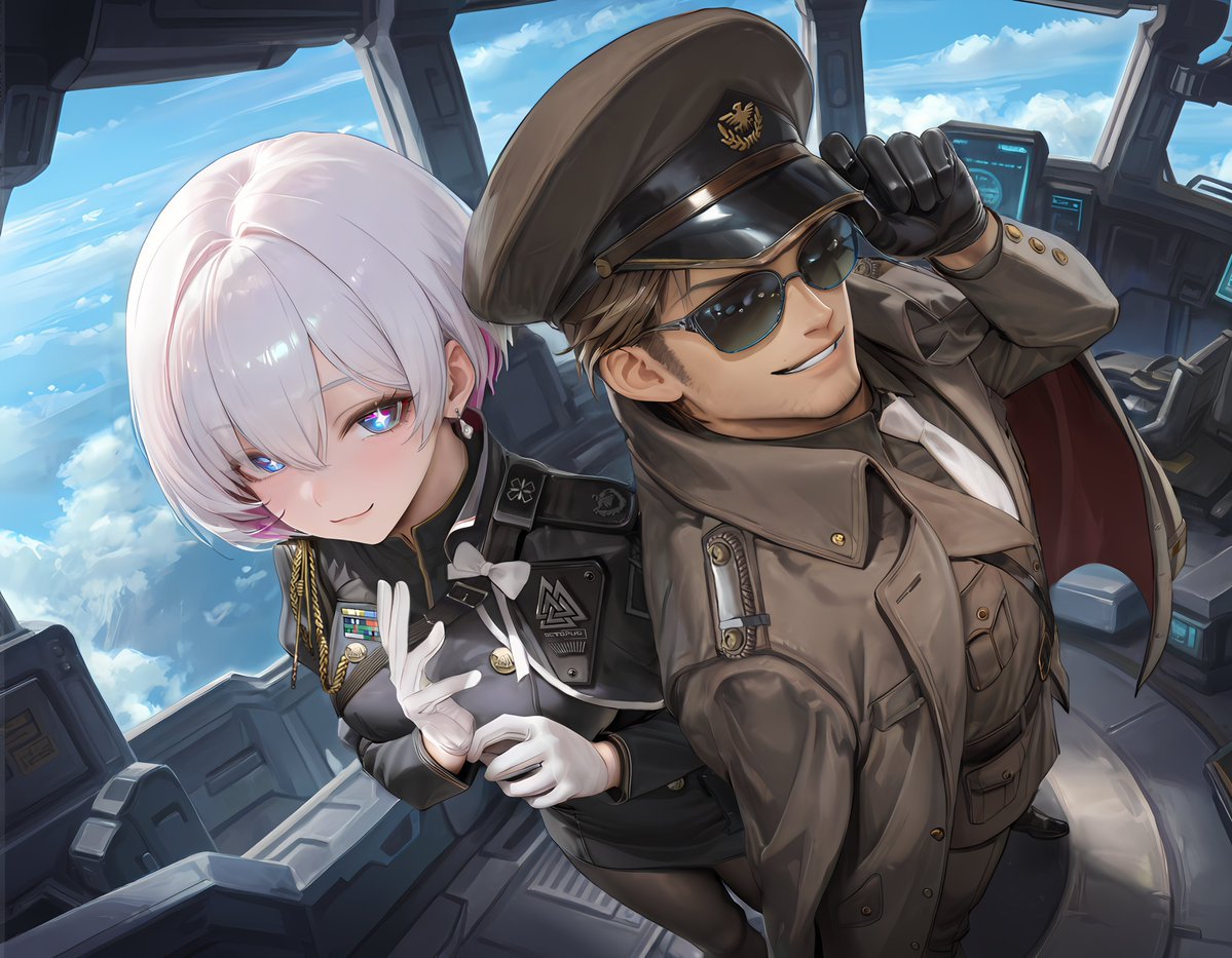 #NIKKE #AIart 
リリーバイス×アンダーソン