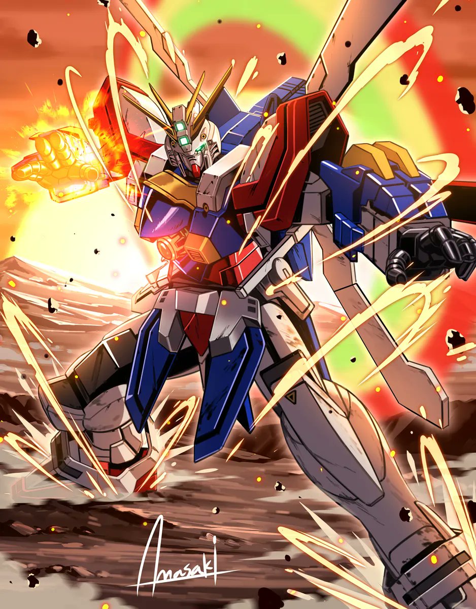 yu11142911's tweet image. #今だ乗っかれGガン祭
ばぁくねつ！！