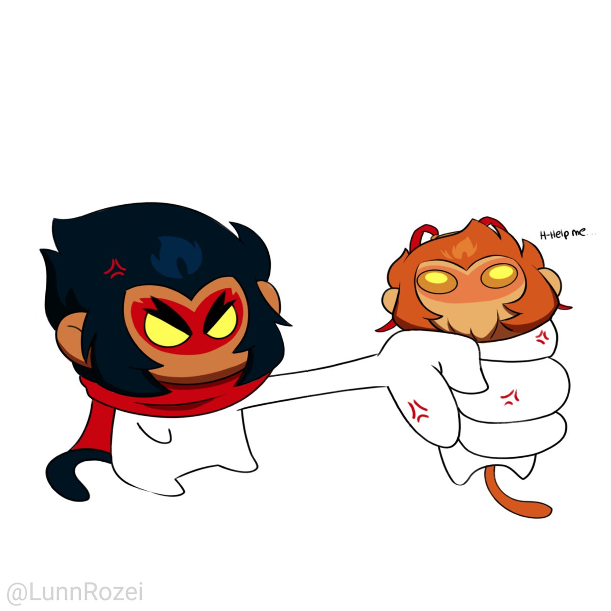 [ #LMKMacaque
#lmksunwukong #LMKfanart #lmk #Esquizofrenia #Shadowpeach ]