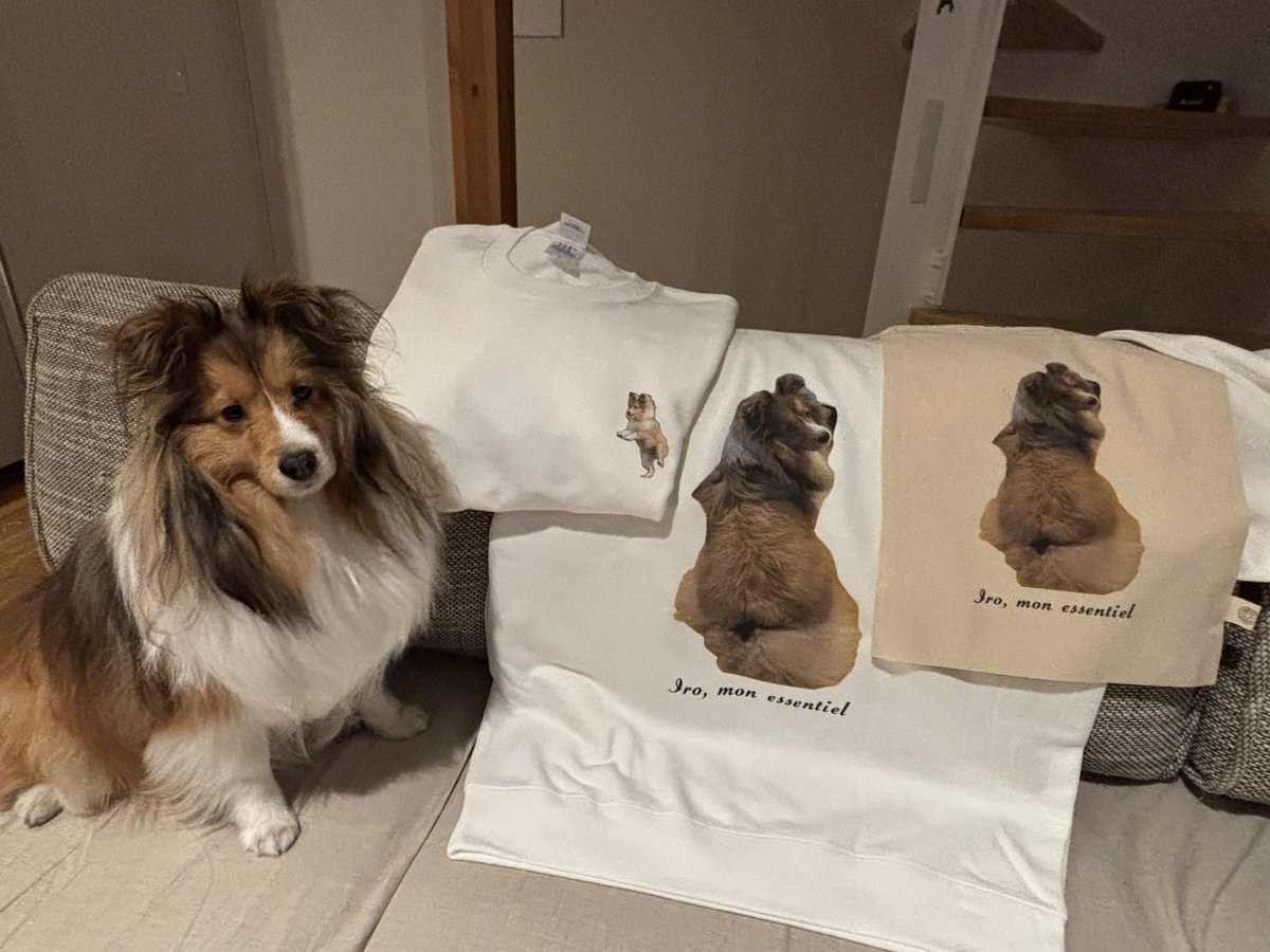 今回はトレーナー作った
可愛い💕