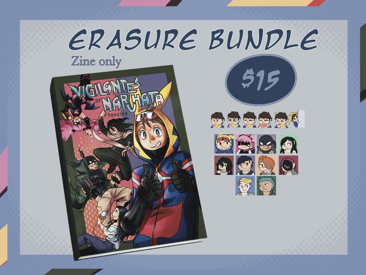 VoNfanzine's tweet image. Preorders are open! Here are our stretch goals along with zine only and digital options. Preorders will be open till February 10th

…tes-of-naruhata-fanzine.bigcartel.com