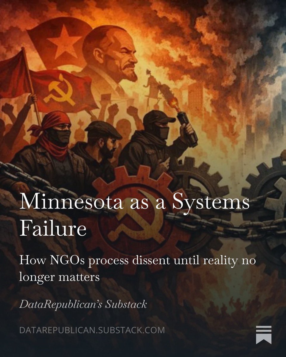 I just read <a href="/DataRepublican/">DataRepublican (small r)</a> latest Substack and it finally clicked why these outrage cycles never seem to go anywhere.

This is exactly what you’re witnessing in MN right now. 

Something happens, a protest or some dramatic act kicks it off, everyone gets fired up, and then…
