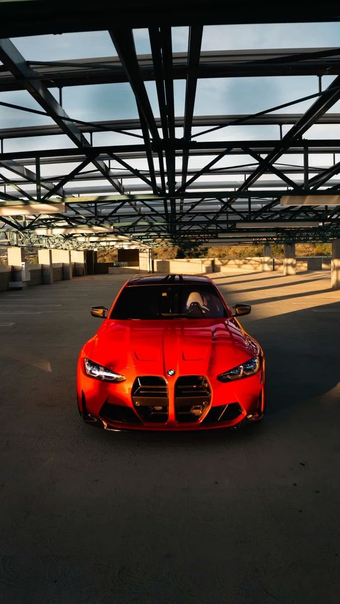 _robertryan's tweet image. Empty parking decks and a bright BMW are basically my therapy session for the week. Just me and that mean stare. 😈