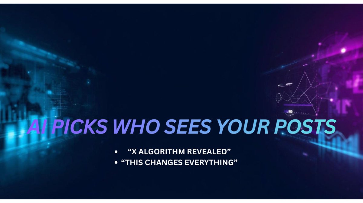 iniwise's tweet image. If you’re struggling to grow on X, it’s probably not you.
You’re just following outdated advice.

The X algorithm had a major overhaul and growth in 2026 works very differently now 🧵👇