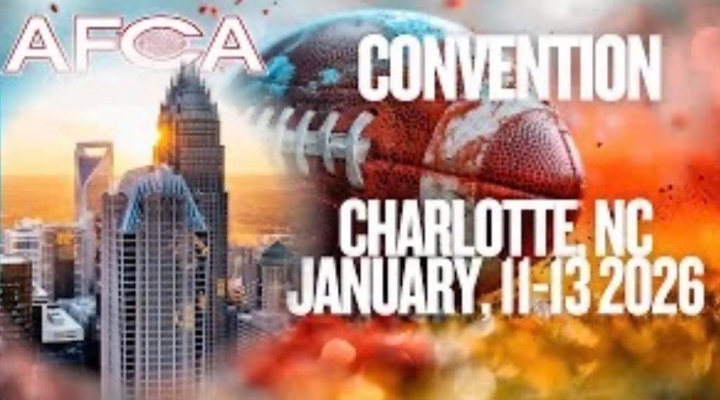 Arrived in <a href="/CLTgov/">City of Charlotte</a> yesterday. Who else is present here, and are there any activities today prior to the <a href="/WeAreAFCA/">AFCA</a>?

What plans does everyone have for the <a href="/ChicagoBears/">Chicago Bears</a> and <a href="/Panthers/">Carolina Panthers</a> game?

<a href="/TTHS_football/">Thornton Township</a>

<a href="/IHSFCA1/">IHSFCA</a>
<a href="/NCMFC1/">National Coalition of Minority Football Coaches</a>

<a href="/EDGYTIM/">Timothy “EDGYTIM” OHalloran</a>
<a href="/mikeclarkpreps/">MikeClarkPreps</a>
<a href="/DeepDishFB/">DEEP DISH FOOTBALL</a>
<a href="/CoachBigPete/">Peter "Coach Big Pete" Leinweber</a>