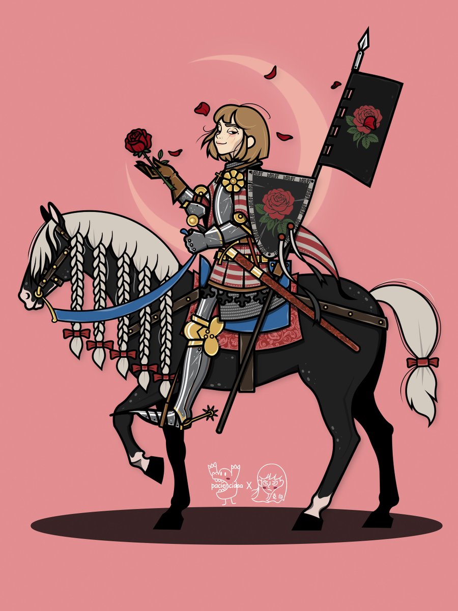 Mcpls3Mcpls's tweet image. knight of rose