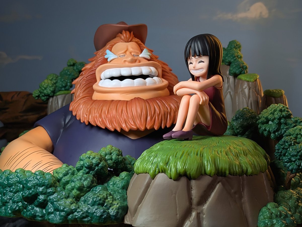 一番くじワンピース C賞ロビン＆サウロフィギュア めっちゃ良いじゃ