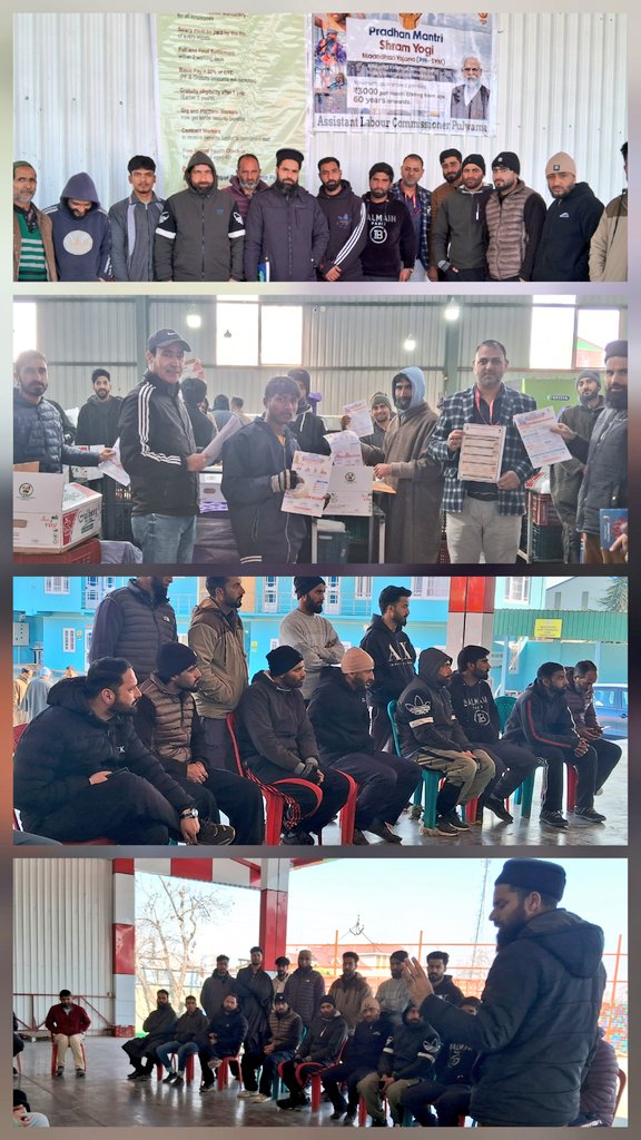 Assistant Labour Commissioner Pulwama tweet media