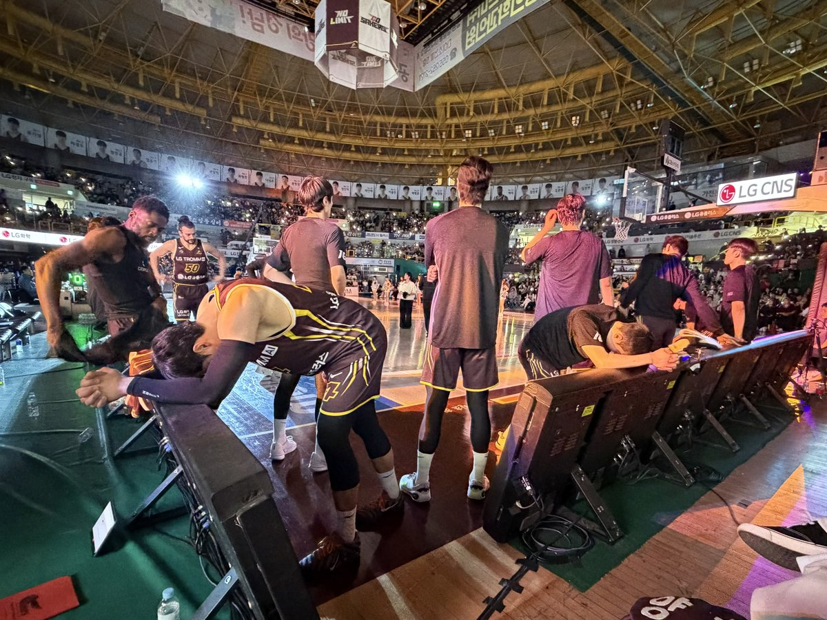 경기 전 루틴
쌍으로 기도