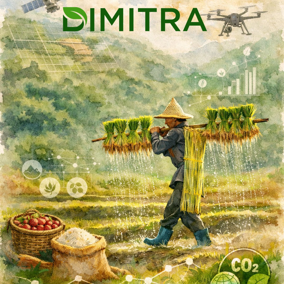 lets_DYOR's tweet photo. Asia feeds the world, yet millions of its farmers still operate without proof, protection, or power

As markets need traceability & sustainability, @dimitratech is turning everyday farm activity into verifiable digital truth 

This is unlocking access, trust & scale

How? 👇🧵

1. Why AgriTech Matters More in Asia Than Anywhere Else

Asia isn’t just another farming region. It’s the backbone of global food supply.

Over 60 percent of the world’s farmers live here, most of them smallholders working under two hectares. 

Asia also anchors global supply chains for rice, coffee, tea, spices, and palm oil. Yet scale hasn’t translated into strength.

Most farmers still face the same limits ...unreliable yield data, weak access to finance and insurance, little bargaining power, and no practical way to prove sustainability or compliance. 

Data exists, but it’s scattered across paperwork and silos.

AgriTech in Asia isn’t about efficiency alone.

It’s about visibility, verification, and access.

2. The Structural Problem Most AgriTech Platforms Miss

AgriTech fails in Asia not because the technology is bad, but because it’s built on the wrong assumptions.

Many platforms are designed for industrial farms, depend on constant connectivity, collect data without verification, and offer farmers no clear economic upside.

 Compliance is often promised, not provable.

Digitization without trust doesn’t open markets.

It just digitizes inefficiency.

Asia needs systems that work in real conditions — fragmented land, limited infrastructure, and diverse literacy levels.

3. Dimitra’s Core Difference

From Farm Activity to Verifiable Digital Truth

Dimitra treats AgriTech as infrastructure, not software.

Instead of surface-level dashboards, Dimitra combines AI, satellite imagery, mobile-first data capture, and blockchain verification to turn everyday farm activity into auditable, immutable records.

This approach works in Asia because it’s built to function on basic smartphones, scale across small plots, operate in low-infrastructure regions, and support multiple crops and languages. 

Farmers aren’t forced to change how they farm — they gain a way to prove what they already do.

4. High-Value Asian Markets

Coffee, Carbon, and Compliance

Asia’s agricultural future is about value, not just volume.

Export markets now demand proof of origin, traceability, sustainability metrics, and reliable data.

 Dimitra enables end-to-end traceability — from farm and harvest to processing, export, and compliance.

Every input is recorded.
Every claim is verifiable.

For smallholder farmers, this unlocks access to premium markets, better pricing, carbon credit participation, and institutional finance. 

What was once invisible labor becomes bankable data.

5. Why Dimitra Can Be a Game-Changer for Asia

Asia doesn’t need more pilots.
It needs systems that scale and hold.

Dimitra stands out because it connects farmers, exporters, governments, and financiers on a shared layer of trusted data. 

Sustainability becomes an asset, compliance becomes measurable, and agriculture turns into usable digital infrastructure.

In regions where trust limits growth, verifiable data becomes leverage — reshaping market access, risk management, and resilience.

6. The Bigger Picture

AgriTech in Asia isn’t about drones or flashy apps.
It’s about feeding billions responsibly and proving sustainability in a world that now demands evidence.

Platforms that only digitize agriculture will fade.
Platforms that verify reality will last.

Dimitra is building toward that future — quietly, methodically, and at scale.