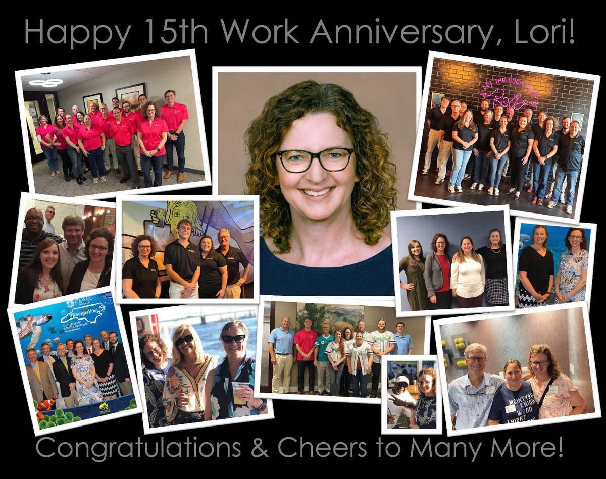 Happy 15th Work Anniversary, Lori!
Thank you for all you do for GrayCo! Cheers to many more! 🎉

Please join us in congratulating Lori, our Assistant Treasurer, on her 15th Work Anniversary!
#graycoteam #graycopropertiesllc #graycorei #graycogreatness #milestoneworkanniversary