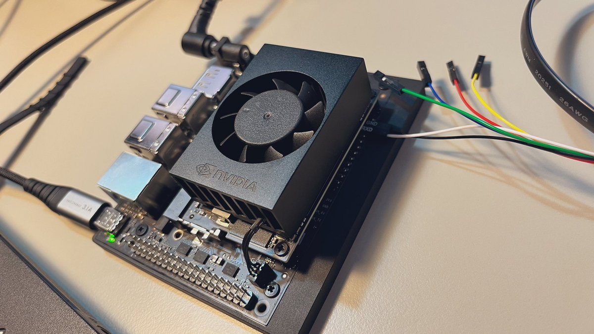 f_soppelsa's tweet photo. Just hooked up an @NVIDIA Orin Nano. CUDA + Torch + TorchVision all purring nicely 🐱 New best friend for training NN for uni exams https://t.co/jQtvszGTiT