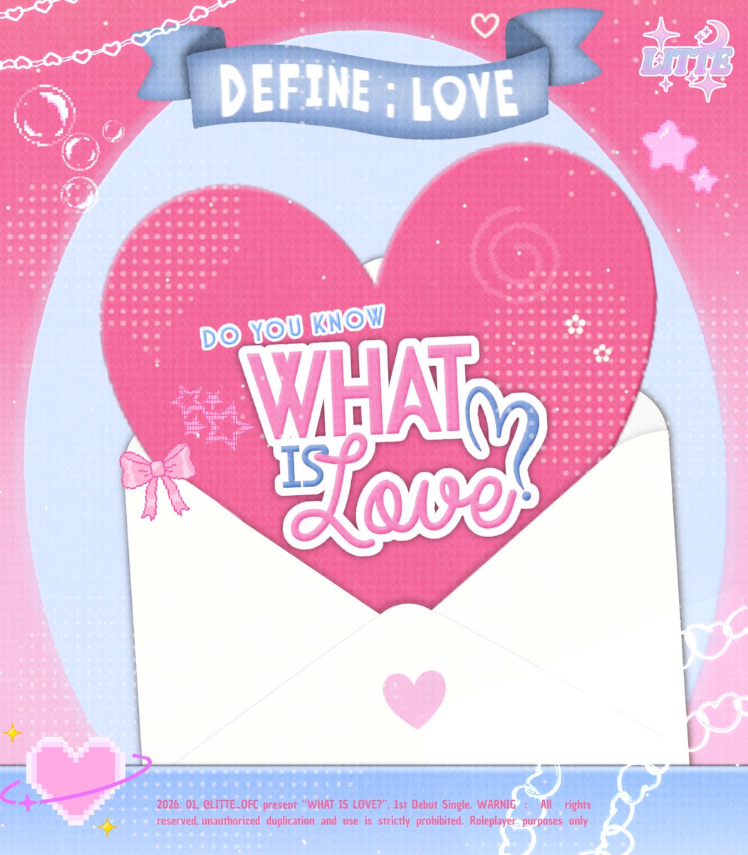 LITTE_OFC's tweet image. ㅤ

ㅤㅤ✦ 𓂃𓈒𓏸
ㅤBefore the world learned the word,
ㅤit learned the feeling.

ㅤLove has never asked
ㅤto be explained —
ㅤonly to be felt.

ㅤㅤㅤ· · ─ · 𖤐 · ─ · ·
ㅤㅤ𝗗𝗘𝗙𝗜𝗡𝗘: 𝗪𝗛𝗔𝗧 𝗜𝗦 𝗟𝗢𝗩𝗘?
ㅤㅤ𝟐𝟎.𝟎𝟏.𝟐𝟔

ㅤ