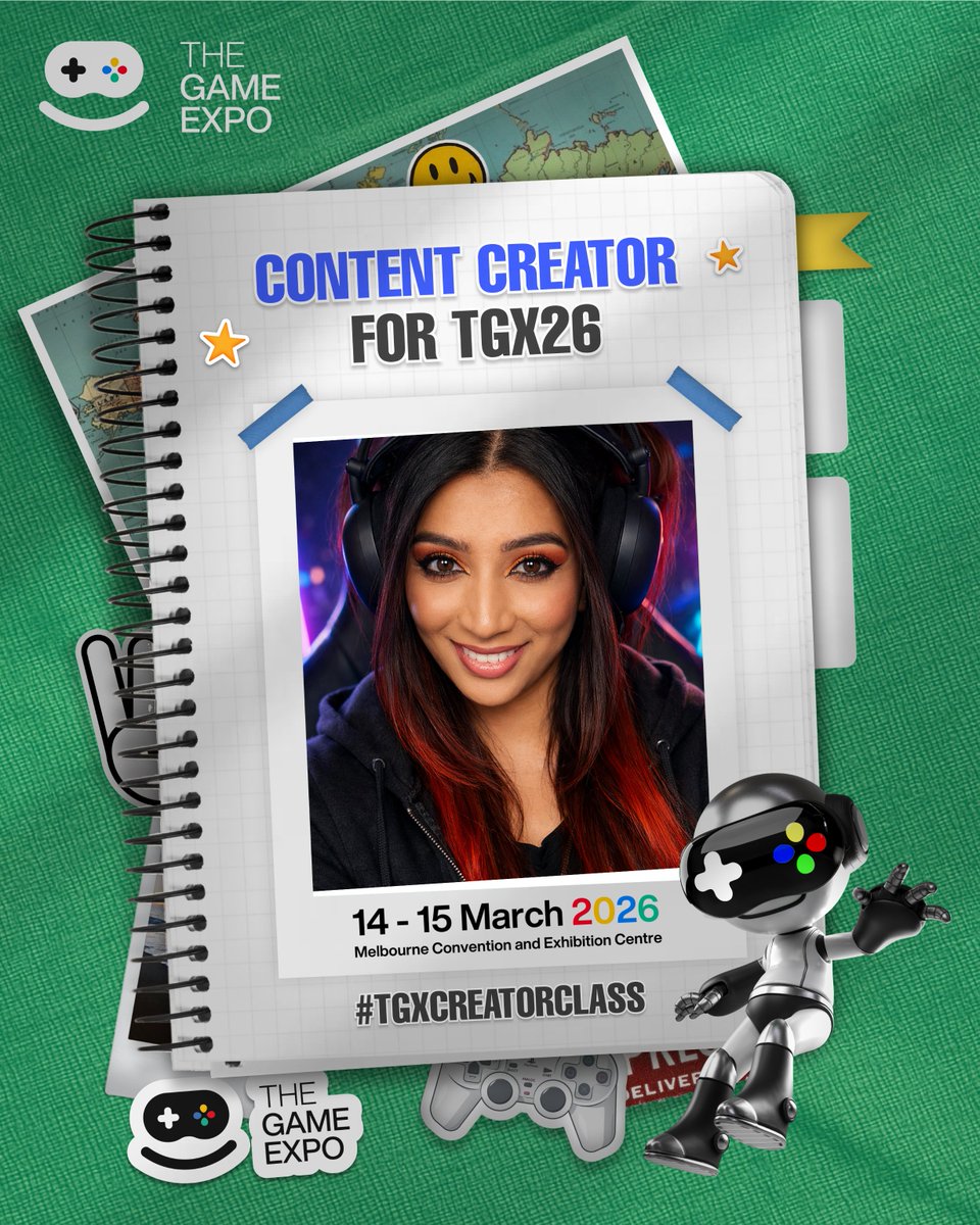 Super excited to share that I’ll be attending <a href="/TheGameExpo/">TheGameExpo - TGX</a> in Melbourne as a content creator on March 14–15!

If you’re thinking of coming this year, use code Lil_Tikachu to get a discounted ticket! 💛

#TGXCreatorClass #TGX2026 #gaming #melbourne #gamers