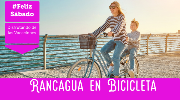 #FelizSábado 🚴‍♂️ Llevar la bici a tus vacaciones puede cambiar completamente la forma en que conoces un lugar. #CiclismoUrbano rancaguaenbicicleta.com