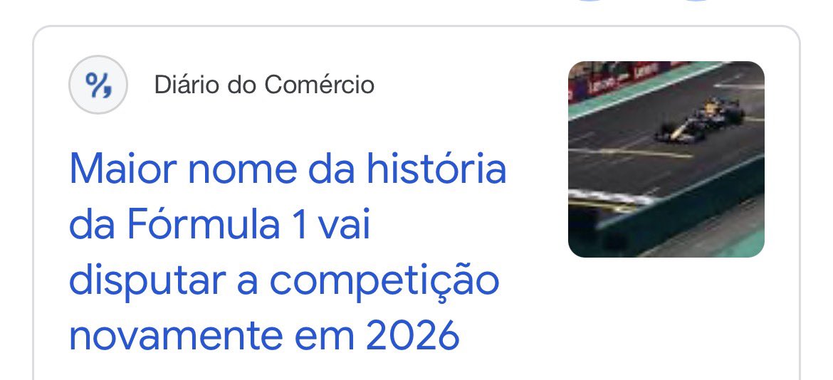EstagiariodaF1's tweet photo. A chamada / a notícia 

Ao menos foram criativos no clickbait 😂 https://t.co/7OkKJfieuu