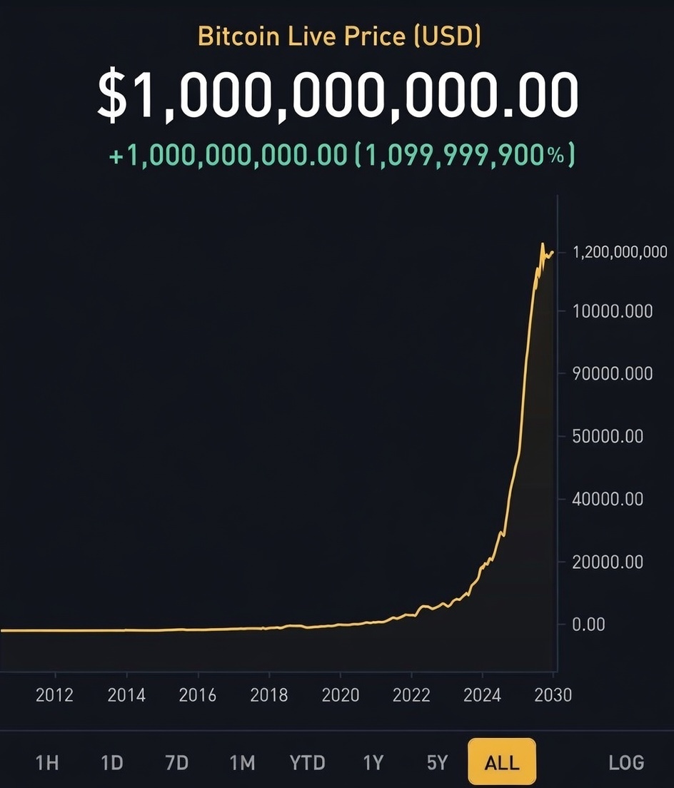 Bitcoin v roce 2030 podle Groka 😎 Nezlobil bych se a nedivil bych se...