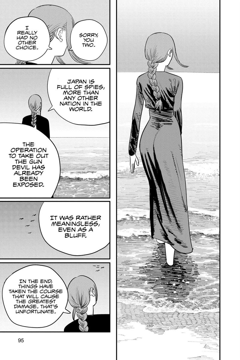 freakonalaesh's tweet image. chainsawman fans of today would be like “WHY IS MAKIMA’S ASS DRAWN LIKE THAT” and talk about nothing else 

the fact that she’s actually this deluded is honestly mind blowing though. ‘that’s unfortunate’ literally everything is going the way you wanted it to go…