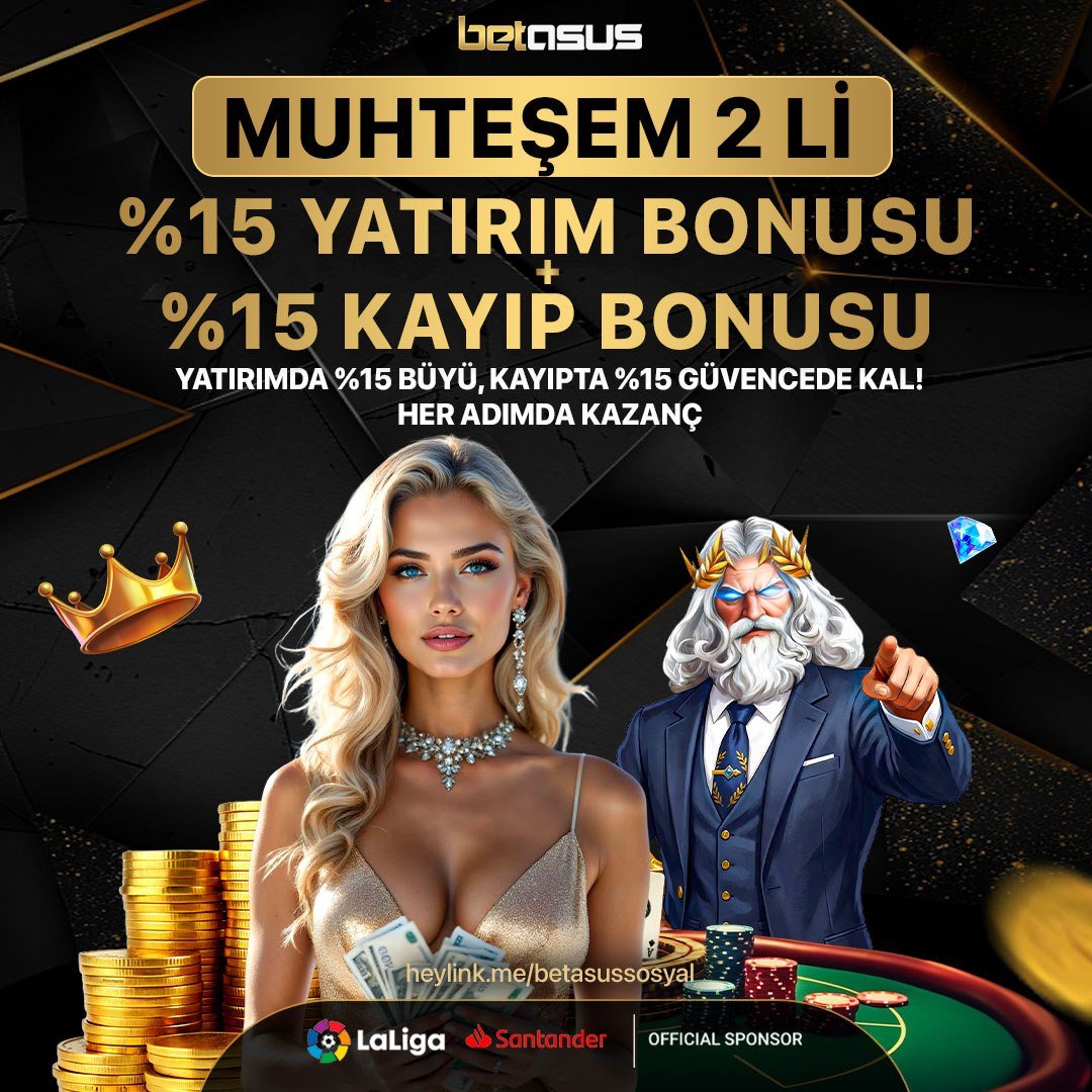 🎁Betasus’tan Muhteşem 2’li!

✅ %15 Yatırım Bonusu
✅ %15 Kayıp Bonusu

💰 Yatırım yaparken büyü, şans tersine döndüğünde güvende kal!

💵 Betasus’ta her adımda kazanç, her durumda avantaj seninle.

🔗GÜNCEL GİRİŞ (t2m.io/betasusgiris)   📱MOBİL APP (t2m.io/appasus)