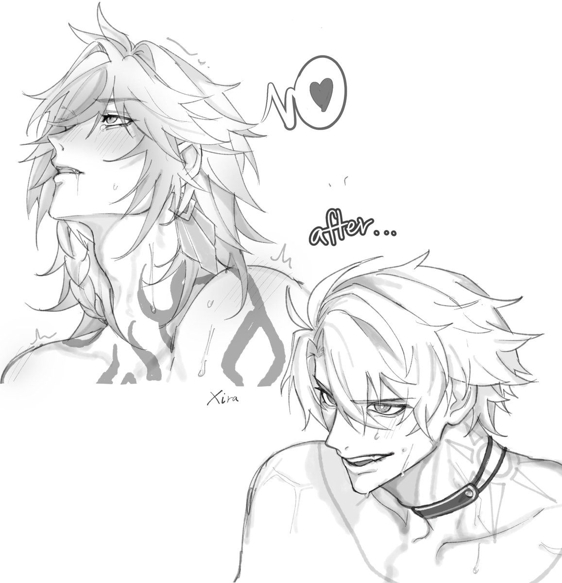 xiraxora's tweet photo. #phaidei #厄敌 ☀️🍷’s before and after https://t.co/PahVVuZT9O