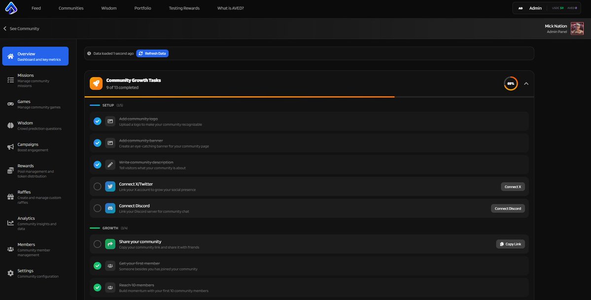 dcommunity_main's tweet image. 🏆Up Next Promo🏆
☑️Testing AvenueD [Missions + Communities]
☑️dPlaza [+ the AveD connect]
☑️Student Center - Onboarding
☑️Retail 
☑️KYC and Membership▶️open▶️gated▶️cross community
☑️Much more🤪

Phase transition:  Moving from #Buidl to #Onboard 😏
Feedback to enter☑️2 of $15💸