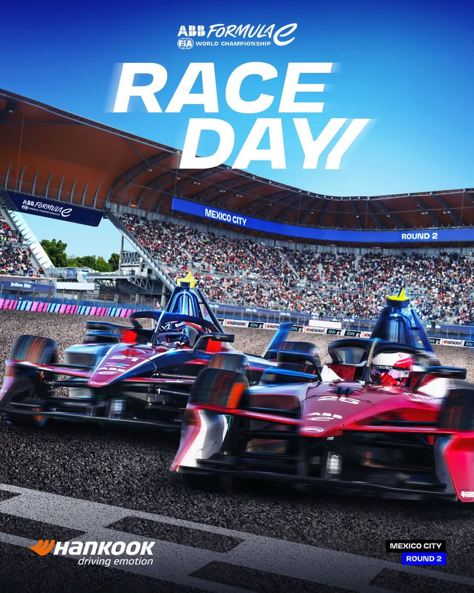 autodromohr's tweet photo. HOY tenemos la Fórmula E en el Autódromo Hnos. Rodríguez!!!

#ahr #formulae https://t.co/er4UKQR1kY