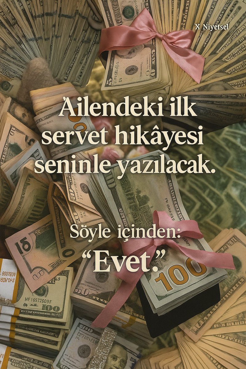 Multimilyoner siz olacaksınız. 
Kabul et: “777”