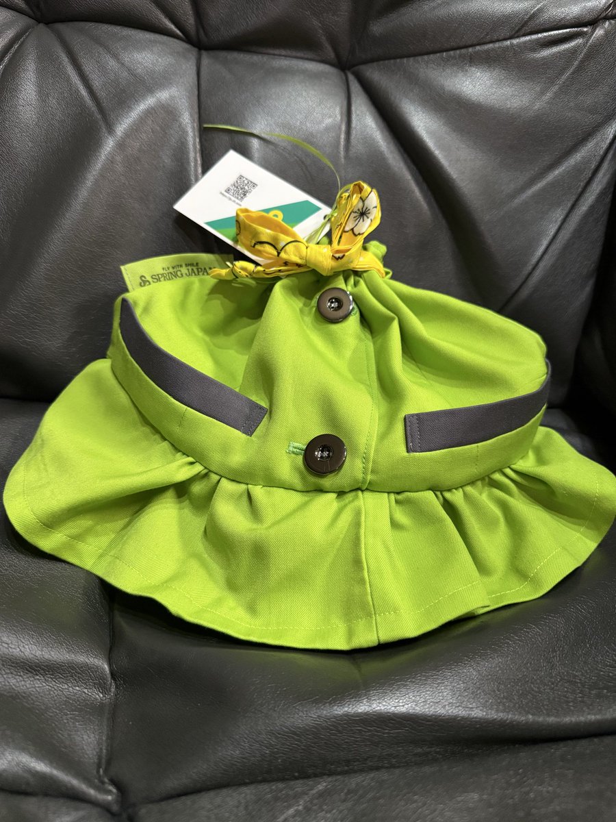 大好きなお友達の娘さんが勤めてたCAさんの制服の巾着✨
ポテっとしてかわいい💕