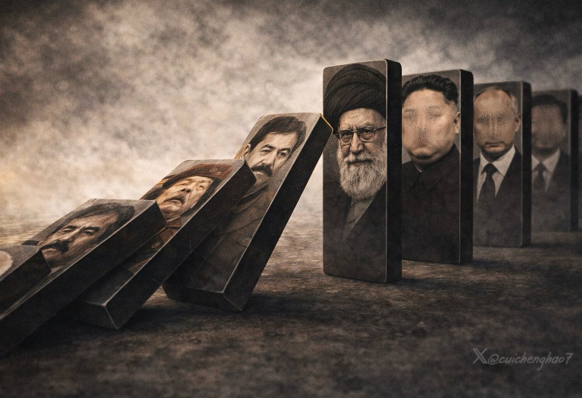 cuichenghao7's tweet image. The world's dominoes.