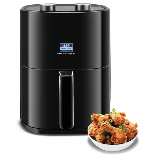 GrabOnIn's tweet image. 🍟🔥 KENT Ultra Air Fryer Deal
4L | 1300W power now at just ₹2,499 😍✨
Crispy food, less oil, big savings

👉 Buy now: grbn.in/U5pOKW81wj

#Kent #AirFryer #KitchenDeals #HomeAppliances #DealAlert #ShopNow