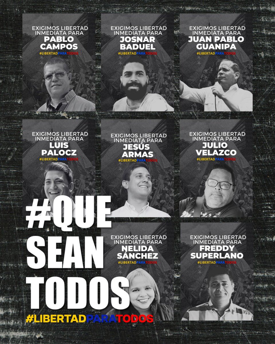 Anunciar libertades que no ocurren también es una forma de violencia.
La incertidumbre es castigo para las familias.

📢 Exigimos respeto, información clara y la liberación inmediata de sus seres queridos.

#QueSeanTodos #Justicia