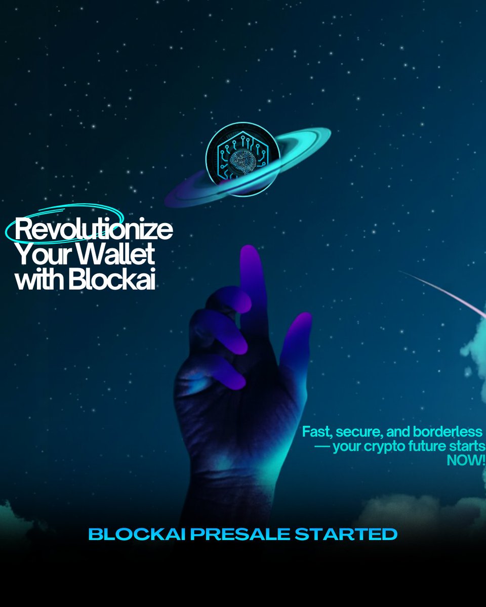 BlockAIProtocol's tweet image. Markets are cooling, but AI + blockchain infrastructure is heating up.
While Bitcoin trades sideways, focus is shifting to projects with real execution.
Block AI is built for AI-powered automation — not hype, but utility.
🚀 Block AI Sale is LIVE
#Crypto #AI #BlockAI #Web3