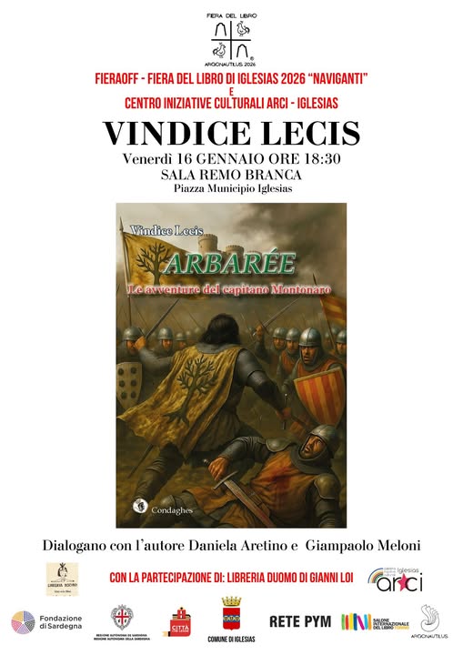 #FieraOFF Fiera del Libro di Iglesias #Naviganti
Vindice Lecis #iglesias 16 gennaio