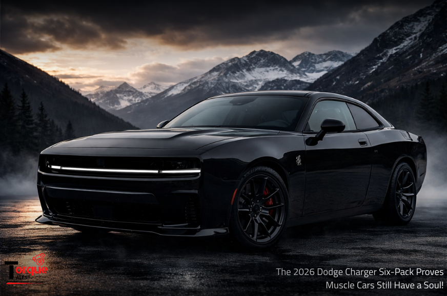 TorqueTales317's tweet image. 2026 Dodge Charger Six-Pack: Muscle didn’t disappear — it evolved.

The 2026 Dodge Charger Six-Pack brings back the sound, the soul, and the sensation that made the Charger legendary... 

First Drive Review: bit.ly/3LEQpj1 

#Torquetales #DodgeCharger #AutoReview