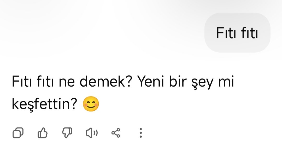 ChatGPT ile sohbetim