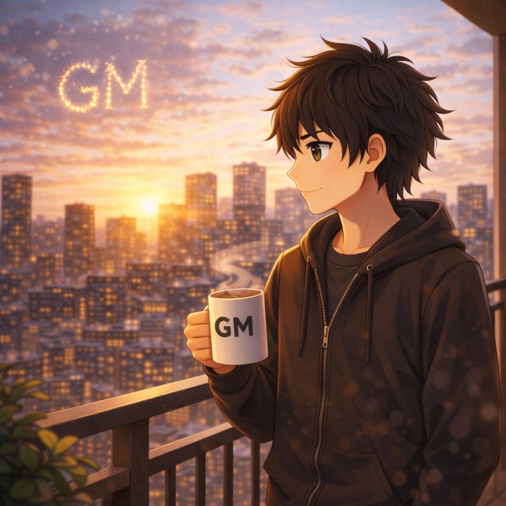 GM CT!

woke up, stepped out on the balcony to get some fresh air, made a cup of coffee and getting to work

today the plan is to be 2x more active than yesterday

how do you start your morning?

wishing you a great weekend CT!