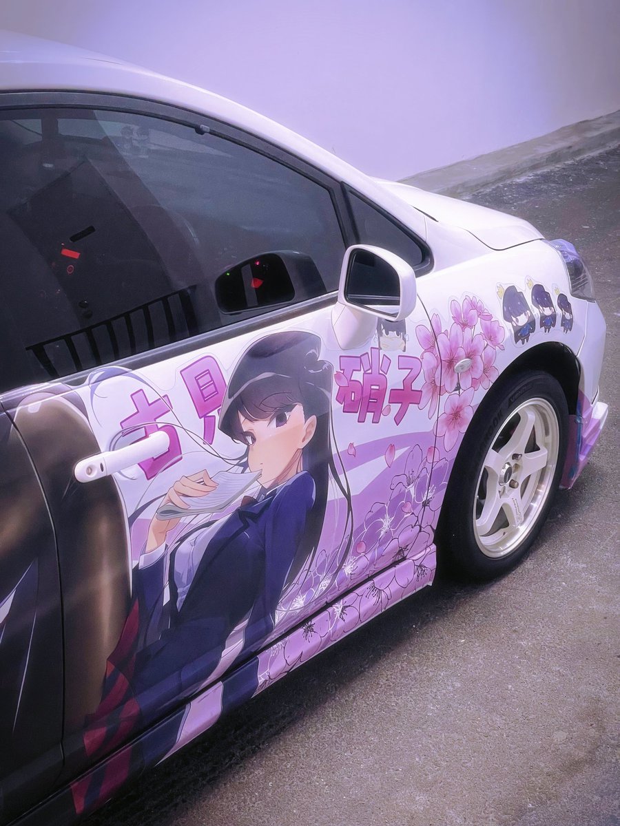 GAN050325's tweet photo. #古見さんはコミュ症です #KomiCantCommunicate #古見さん #komisan #痛车 #itasha https://t.co/SGq1Q5OWR3